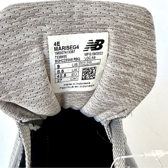 NEW BALANCE Fresh Foam Arishi v4 MARISEG4 Lightweight Gray Running Shoe Size 9 - Picture 8 of 8